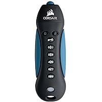 Corsair CMFPLA3B-64GB Padlock 3 - USB Flash Drive - 64 GB, Blue, Black/Blue