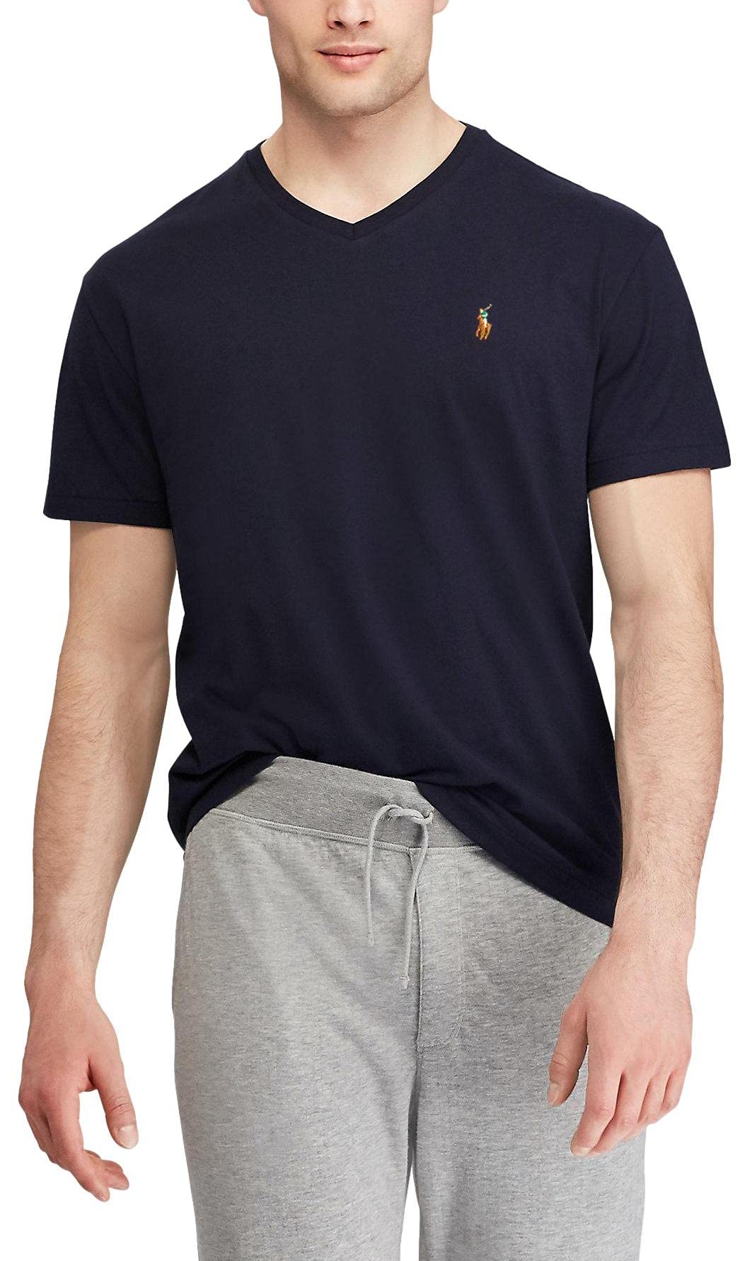 Introducir 30+ imagen polo ralph lauren men’s classic fit v neck t shirt