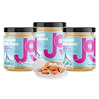 Unsweetened Almond Milk Concentrate Bundle by JOI - 3-Pack x 27 Servings - Vegan, Kosher, Shelf-Stable, Keto-Friendly, and Gluten-Free
