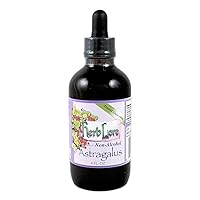 Herb Lore Astragalus Tincture - 4 fl oz - Alcohol Free - Liquid Astragalus Membranaceus Root Extract Drops for Kids and Adults - Herbal Immune System Support Supplement