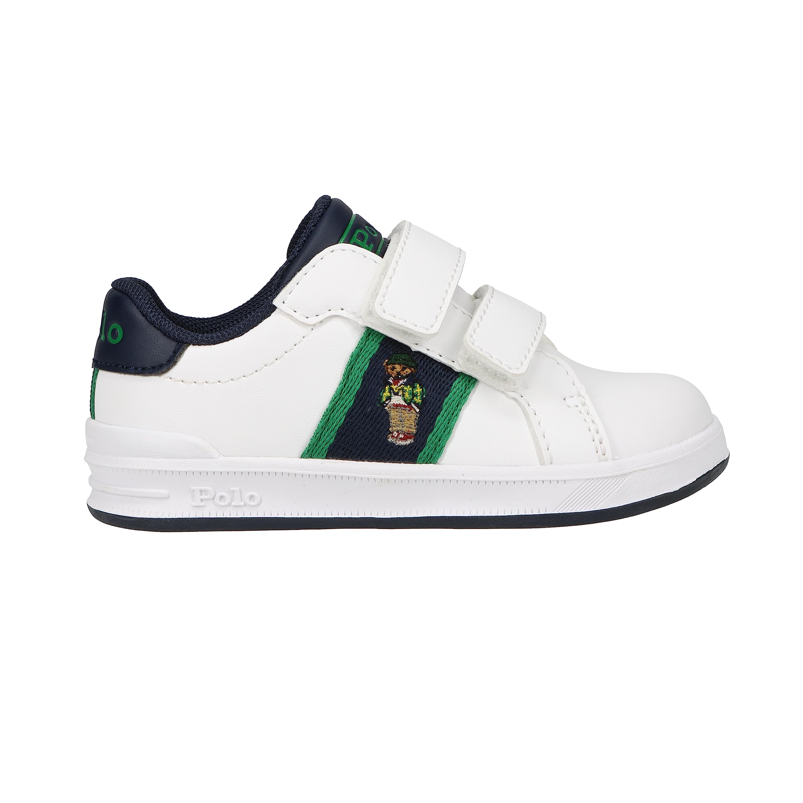 Polo Ralph Lauren Baby-Boy's Heritage Court Ii Bear Ez (Toddler) Sneaker