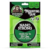 Nano Mounting Tape, Double Side Adhesive Tape, Indoor & Outdoor, Reusable Clear Tape, Anti Residue, Multi-Function Use - Appliances, Decorations, Posters, Pictures, Crafting ﻿(1