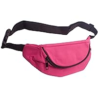 Topkids Accessories Bum Bags Bumbag Bumbags Waist Pack Fanny Pack Festival Bum Bag Running Belt Hiking Bag Walking Bum Bag for Adults, Men, Women, Ladies, Hot Pink, One Size, Bum Bags