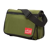 Manhattan Portage Europa Bag (MD) With Adjustable Strap Water Resistant Zippered Compartment 1000D Cordura For Work College Travel (Olive)