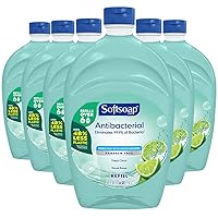 Softsoap - US05266A SOFTSOAP Antibacterial Liquid Hand Soap Refill, Fresh Citrus, 50 Ounce Bottle, Bathroom Soap, Bulk Soap, Moisturizing Antibacterial Hand Soap (Pack of 6)