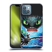 Head Case Designs Officially Licensed How to Train Your Dragon Hiccup & Toothless III The Hidden World Soft Gel Case Compatible with Apple iPhone 13
