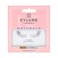 Eylure Naturals Accent No. 003 Reusable Eyelashes, Adhesive Included, 1 Pair