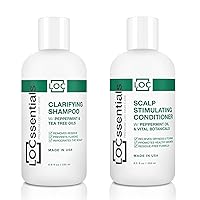 Healthy Scalp Shampoo and Conditioner Pack for Dreadlocks - Professional Clarifying Shampoo and Scalp Stimulating Conditioner for Locs, Interlocks, Microlocs, Twists, Braids