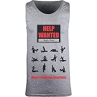 ShirtBANC Help Wanted Funny Mens Shirts Comedy Single Tee Many Positions Available