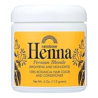 Henna Botanical Hair Color and Conditioner, Persian Blonde, 4 Ounce