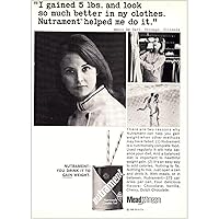 1968 Nutrament: I Gained 5 Lbs, Mead Johnson Print Ad