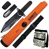 Garrett Pro Pointer at Detector Waterproof with Camo Pouch Edge Digger and Belt