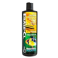 Erase-Cl - Water Conditioner Removes Chlorine, Chloramines & Ammonia in All Marine and Freshwater Aquariums 500-ml