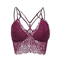 Women Bra,JFLYOU Sale Ladies Plus Size Vest Crop Wireless Bra Lingerie Sexy Lingerie Underwear Camisole