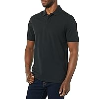 Amazon Aware Men's Lightweight Cotton Pique Short Sleeve Polo Shirt
