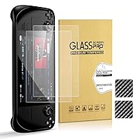 for Steam Deck Screen Protector Tempered Glass, Anti-Blue Light Screen Protector Compatible with Steam Deck, Ultra HD Anti-Shatter and Scratch Resistant Glass Protector 【2-Pack】