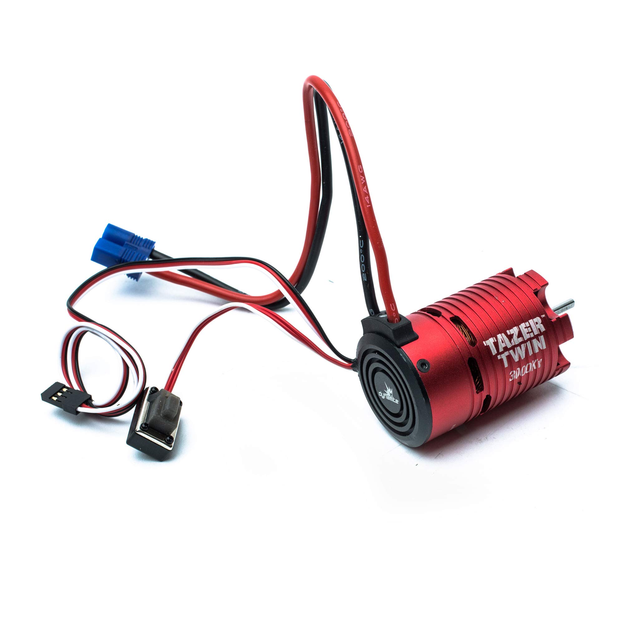 Dynamite Tazer Twin 2-in1 3000Kv Brushless Motor / 45A ESC Combo 2S EC3 DYNS1450 Car Speed Controls & Accessories