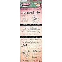 Chipboard Elements, Just Lou Botanical Collection nr.03