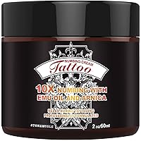 8 Hours Maximum Strength Numbing Cream Tattoo (2oz/ 60ml), Painless Tattoo Numbing Cream, Numbing Cream for Tattoos Extra Strength with 10x Numbing, Emu Oil and Arnica - 2oz/ 60ml