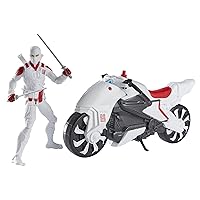 G. I. Joe Snake Eyes: G.I. Joe Origins Storm Shadow with Stealth Cycle Figure and Vehicle with Ninja Spin Attack Feature, Toys for Kids Ages 4 and Up