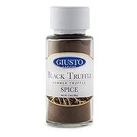 Giusto Sapore Italian Black Truffle Seasoning, Premium Gourmet Brand, Imported from Italy, 2.3 oz