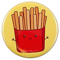Cute Kawaii Fries Magnet or Pin
