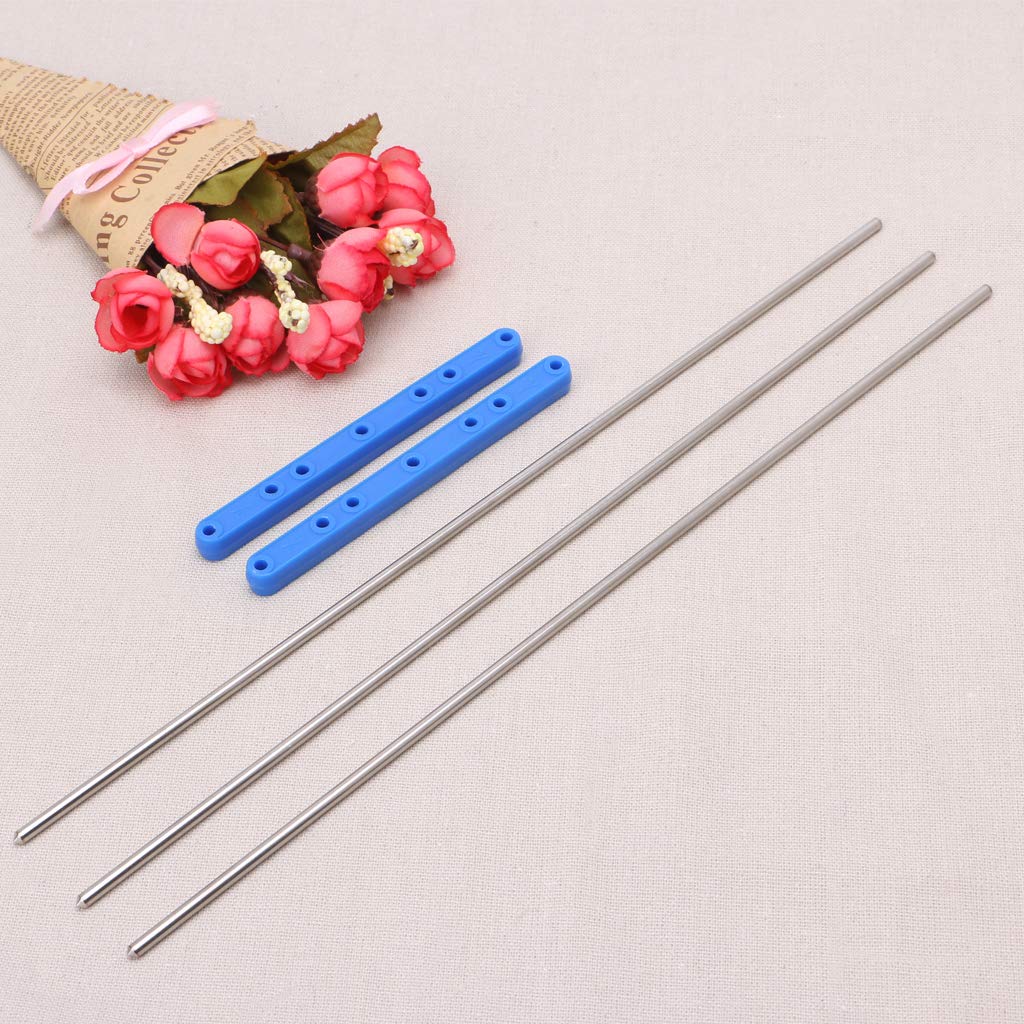 Atcdfuw Knitting Needle,Knitting Tools Fork Device Flower Knit Neeedle Accessories Crochet Tool