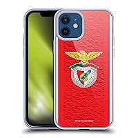 Head Case Designs Officially Licensed S.L. Benfica Home 2021/22 Crest Kit Soft Gel Case Compatible with Apple iPhone 12 / iPhone 12 Pro and Compatible with MagSafe Accessories