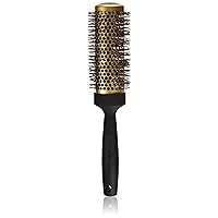 Creative Hair Brushes Gold Nano Ceramic 6 Inch Long Barrel Ion Wavy Bristles