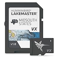 Humminbird 601005-1 LakeMaster - Midsouth States V1