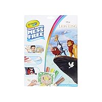 Crayola Lion King Pages & Markers Color Wonder Pad and Markers, Multicolor
