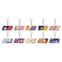 A3 TV Anime Shadow Verse F [Flame] 02 Official Illustration Acrylic Keychain Box of 10