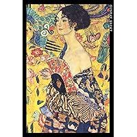 Gustav Klimt: Dama z wachlarzem. Elegancki notatnik dla miłośników sztuki. (Polish Edition)