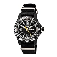 H3 P660041FOS01 Black Stainless Steel Extreme Sport Diver Black Dial Nylon Strap Men's Watch