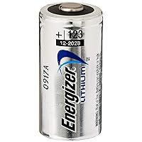 Energizer, EL123BP-4 4 Pack, 123 Lithium Batteries