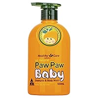 All Natural Paw Paw Baby Shampoo Wash 500ml