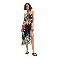 Desigual Women's Standard Woman Woven Dress Swimwear