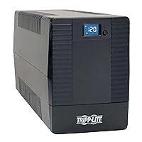 Tripp Lite 1500VA UPS Battery Backup Surge Protector, 900W, Pure Sine Wave, 8 Outlets, AVR (OMNIVS1500LCD)