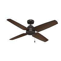Hunter Sunnyvale Indoor / Outdoor Ceiling Fan with Pull Chain Control, 52