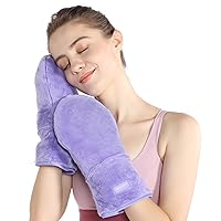 SuzziPad Heated Gloves for Arthritis Hands, Microwavable Arthritis Gloves for Women for Pain, Stiff Joints, Carpal Tunnel, Trigger Finger, Washable Hand Warmers, Hand Heating Pad Gifts for Elderly