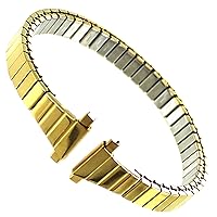 10-14mm Speidel Gold Tone Stainless Steel Ladies Expansion Band 717/33 XL