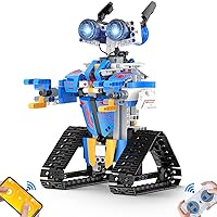 Robot Toys for 8-16 Year Old Boys Girls Kids with APP or Remote Control Science Programmable Building Block Kit, STEM Projects Educational Birthday Gifts
