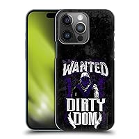 Head Case Designs Officially Licensed WWE Dirty Dom Dominik Mysterio Hard Back Case Compatible with Apple iPhone 14 Pro