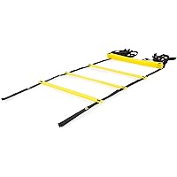 ProsourceFit Speed Agility Ladder 8, 12, and 20 Rung for Speed Training and Sports Agility Workouts with Free Carrying Bag