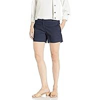 Nautica Women's Comfort Tailored Stretch Cotton Solid and Novelty Short