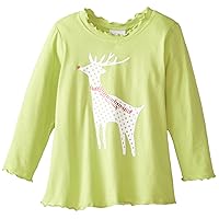 Baby Girls' Girl's Lettuce Edge Tee With Graphic