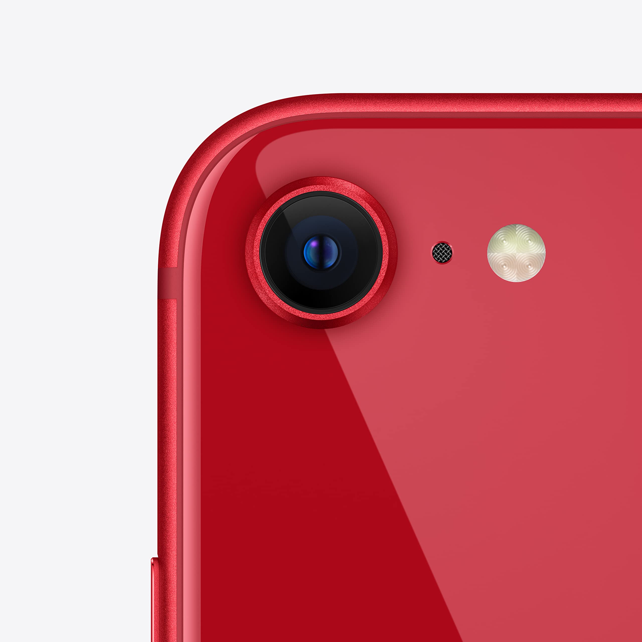 Apple iPhone SE 3rd Gen, 128GB, RED - Unlocked (Renewed)