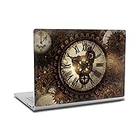 Head Case Designs Officially Licensed Simone Gatterwe Vintage Clock Steampunk Vinyl Sticker Skin Decal Cover Compatible with Microsoft Surface Book 2
