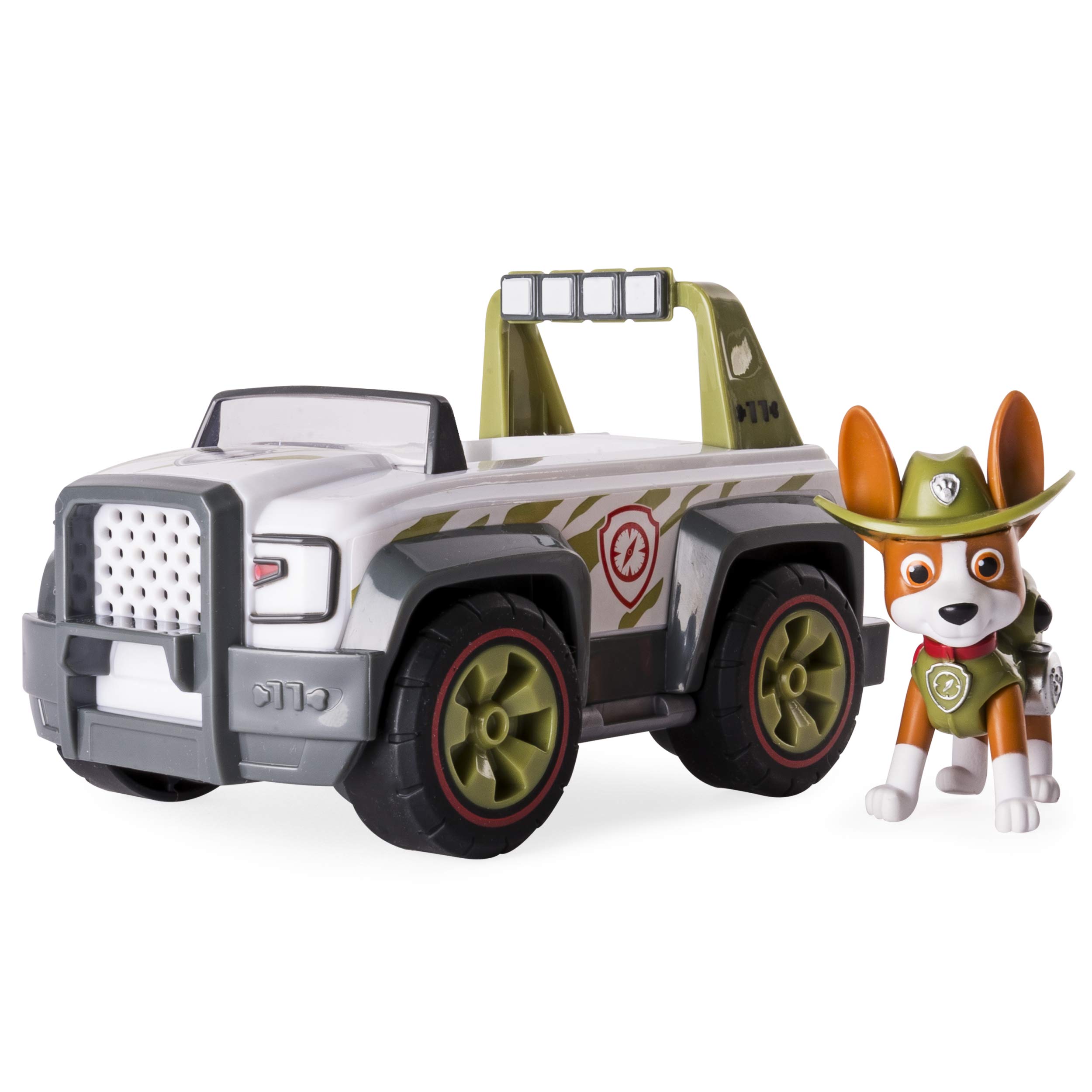 Paw Patrol, Jungle Rescue, Tracker’s Jungle Cruiser, Vehicle & Figure