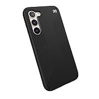 Speck Presidio 2 Grip Samsung Galaxy S23+ Case - Drop & Camera Protection, Soft-Touch Secure Grip, Wireless Charging Compatible, Shock Absorbant, Galaxy S23+ Case - Black